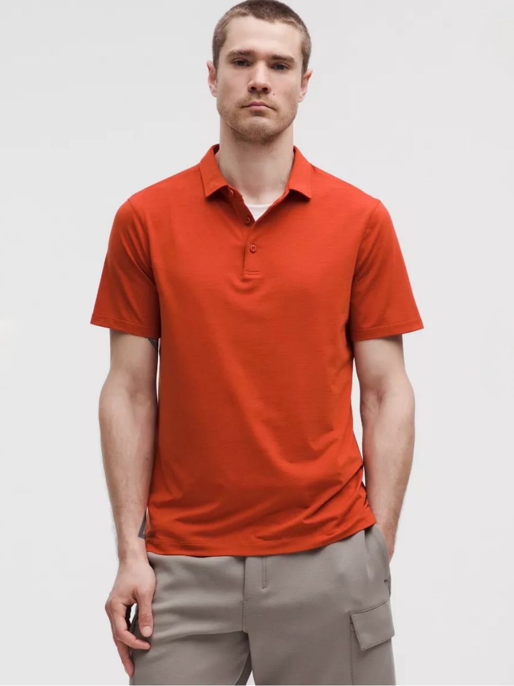 Lululemon Short-Sleeve Polo Shirt